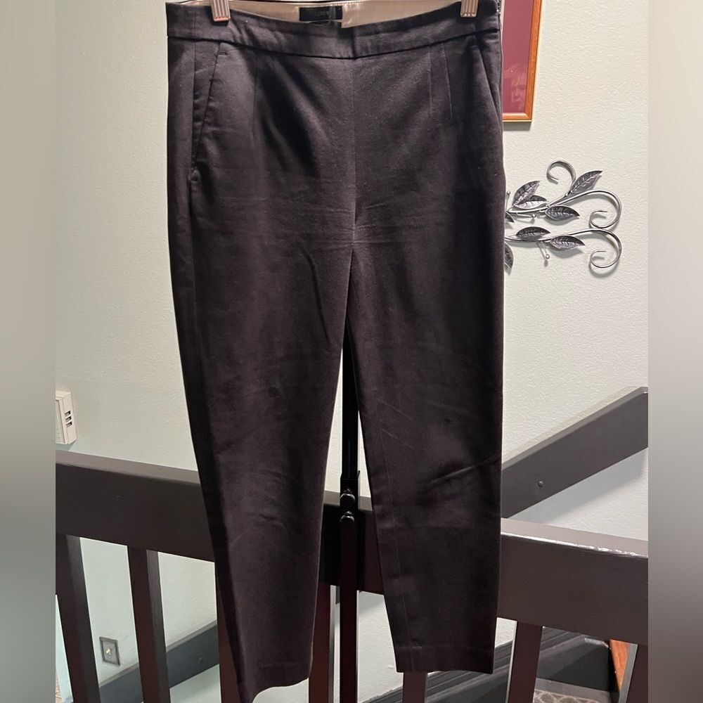 J. Crew Women's Black Capris Size 0 #DP314